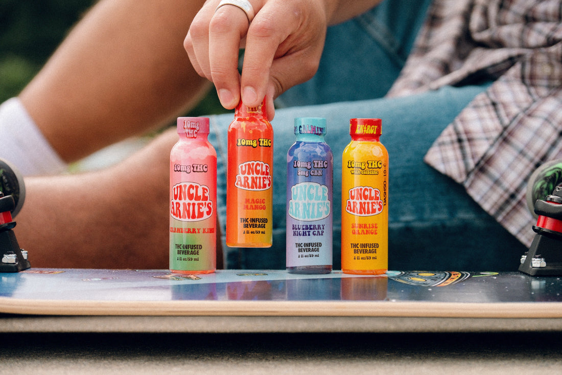 AM/PM THC Shots: Focus for Gifting, Sleep for Drifting